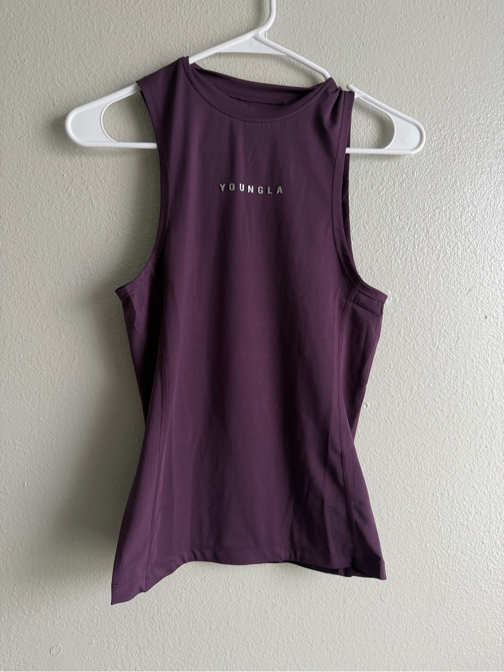 YoungLA Deep Plum Athletic Tank Top